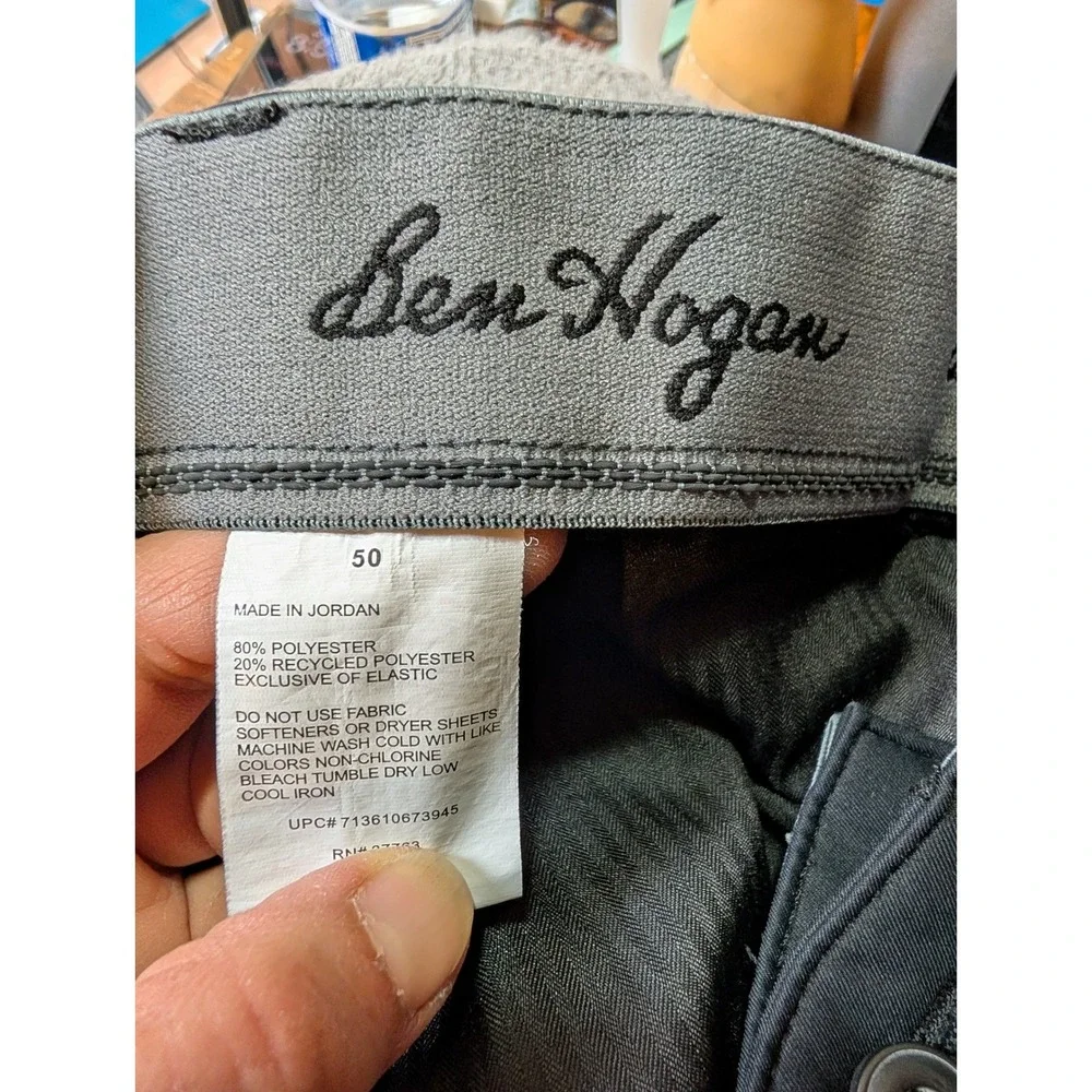 Ben Hogan Mens Performance Golf Shorts‎ Dark Gray Size 50